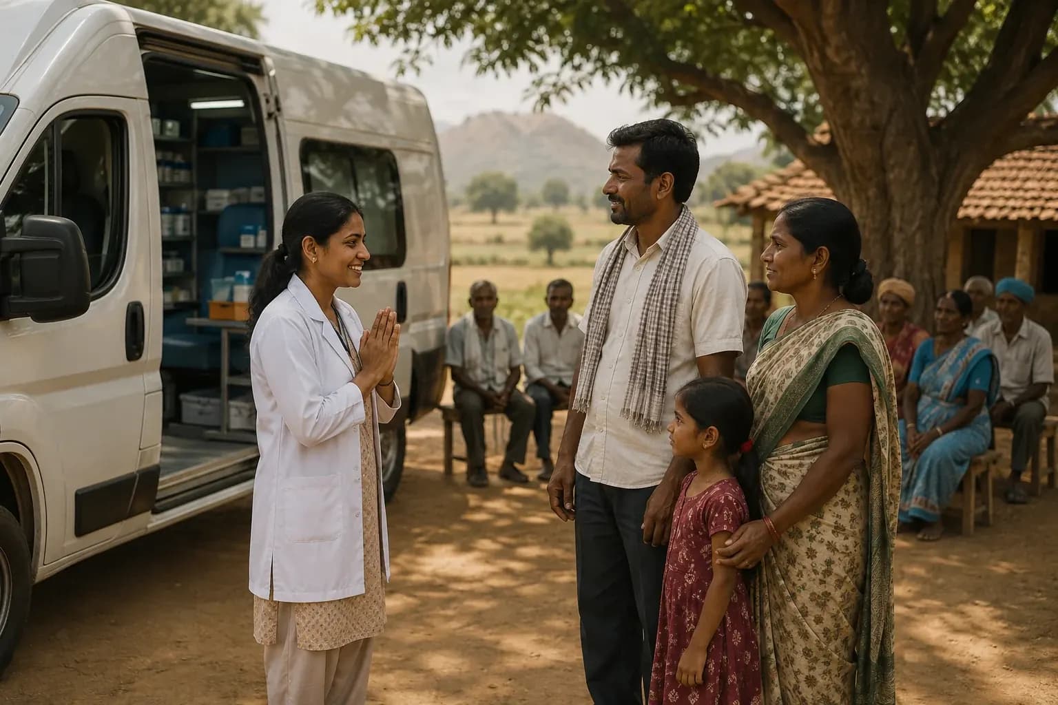 Making healthcare accessible — AI-generated illustrative image